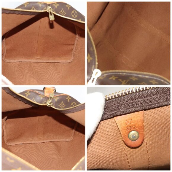 LOUIS VUITTON Monogram Keepall Bandouliere 60 Boston Bag - Picture 15 of 16
